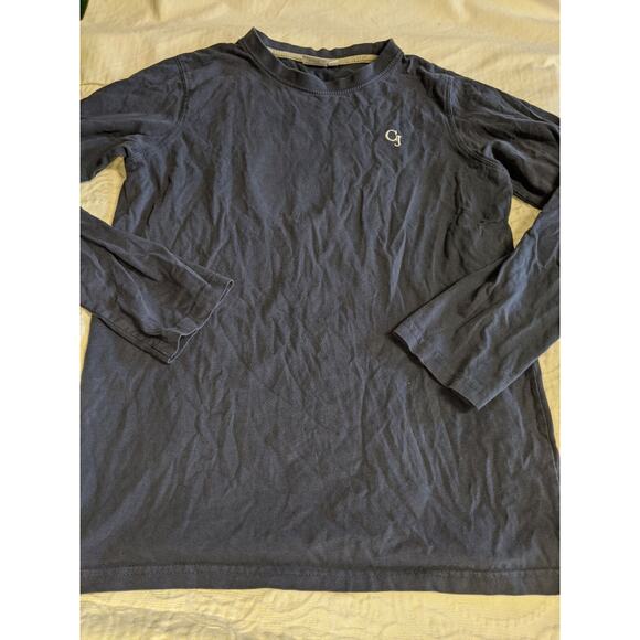 Cotton Juice Boys Sz. 15/16 Navy Long Sleeved Tee. Comfortable, Great Quality - Picture 7 of 9